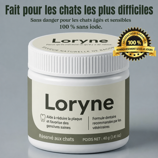 Loryne — Poudre Dentaire pour Chats
