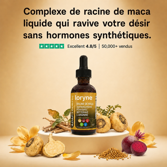 Complexe de maca — Soutien de l’équilibre hormonal et du désir chez la femme