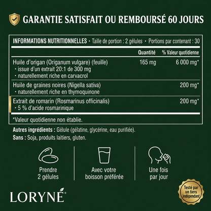 Loryne Formule Méditerranéenne — Triple Défense