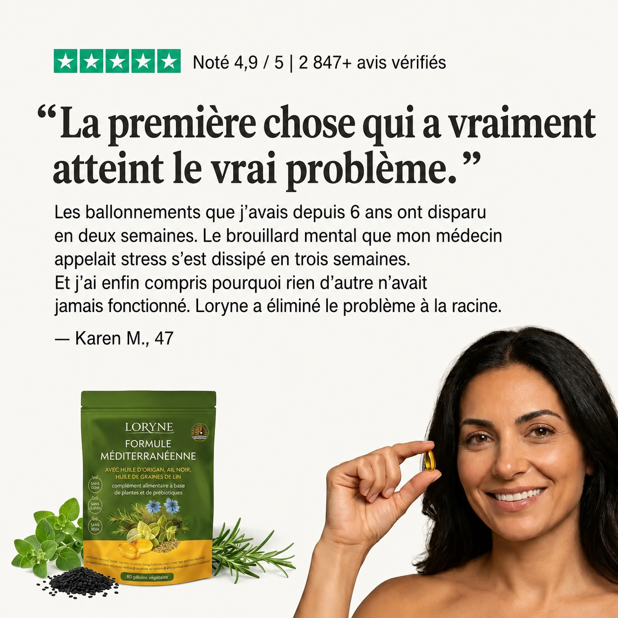 Loryne Formule Méditerranéenne — Triple Défense