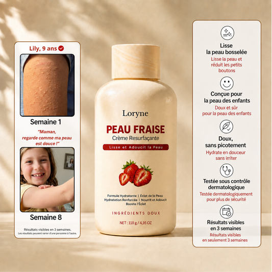 Loryne™ | Crème Anti-Peau de Fraise