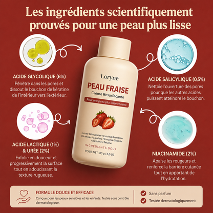 Loryne™ | Crème Anti-Peau de Fraise