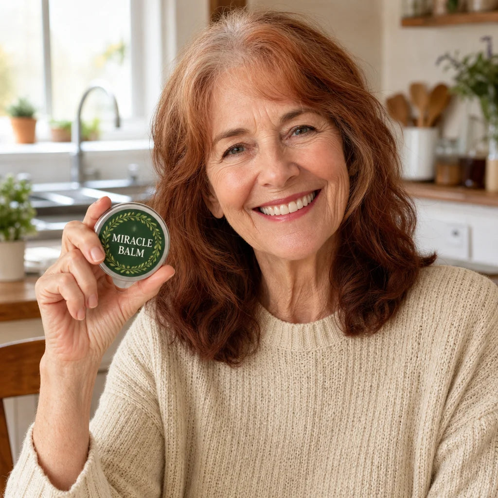 Linda Peterson using SwellRelief Balm