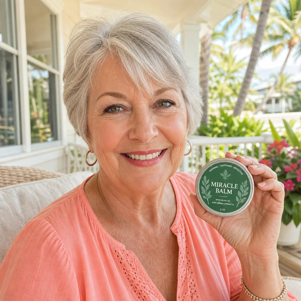 Jessica Miller using SwellRelief Balm