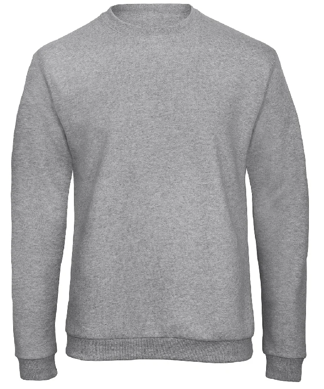 Heather Grey - B&C ID.202 50/50 sweatshirt