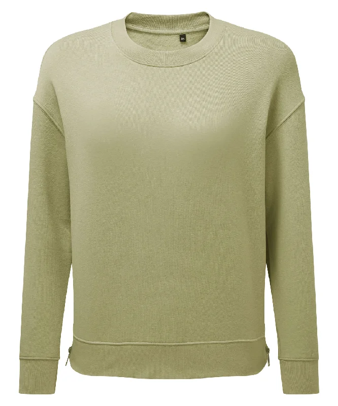 Sage Green - Women's TriDri® Recycled Chill Zip Sweatshirt