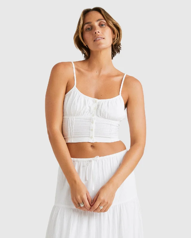 Womens High Tides Crop Top