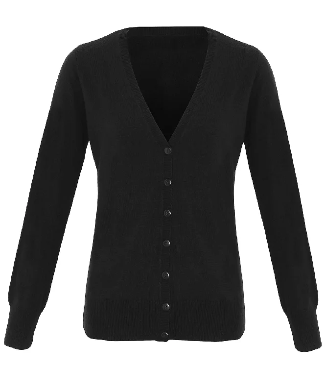 Black - Women's 'essential' acrylic cardigan