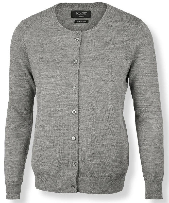 Grey Melange - Women’s Phoenix – luxurious merino blend cardigan