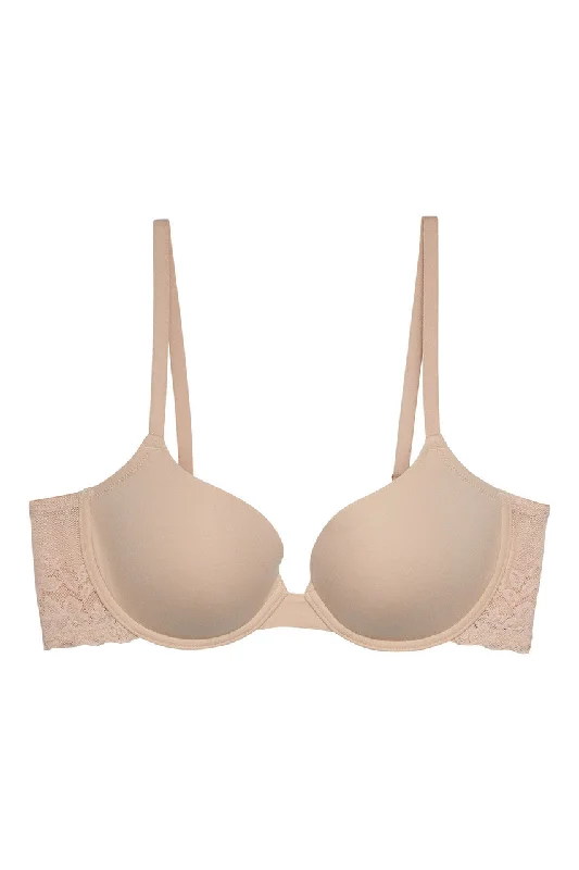 Sheer Glamour Push-Up Bra