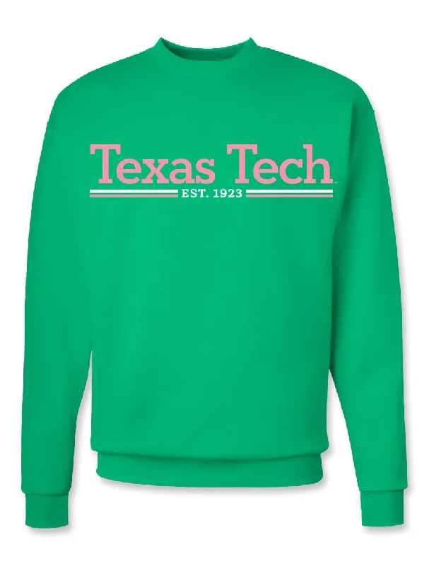 Texas Tech "Palm Royale Vibes" Crew Sweatshirt