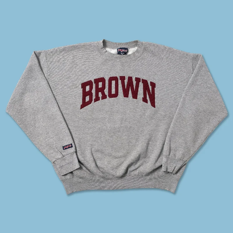 Vintage Brown University Sweater Large