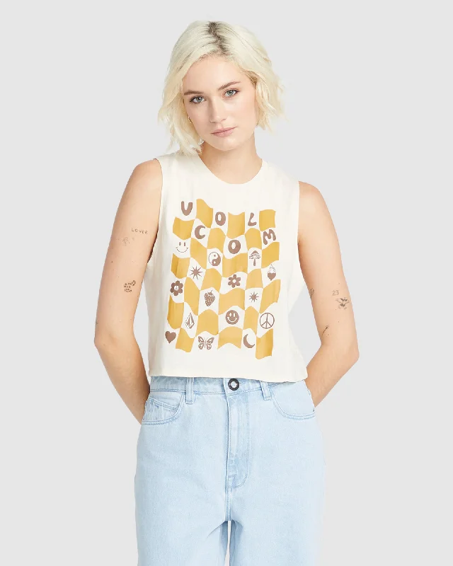 WOMENS STONE HOUR CROP TOP