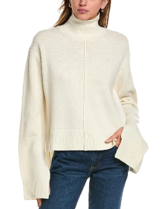 Femme Society Wool & Cashmere-Blend Cardigan