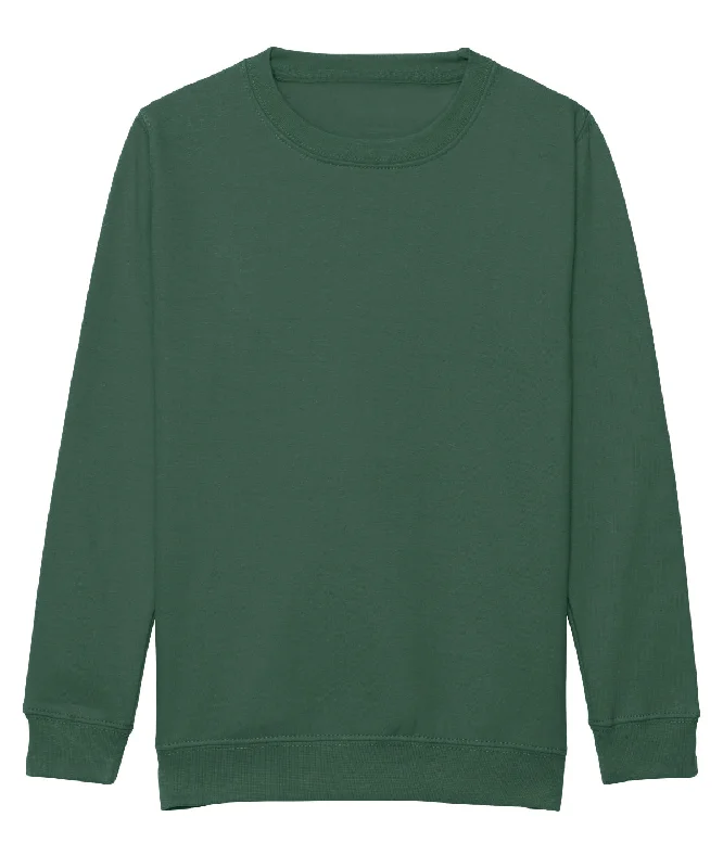 Bottle Green - Kids AWDis sweatshirt