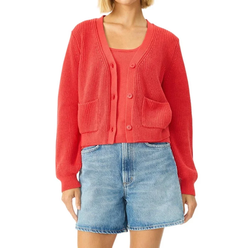 Lucy Cardigan In Flame