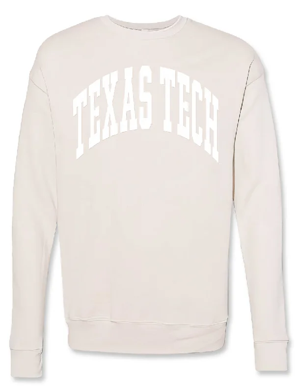 Texas Tech "Gnarly Iced out Arch" Puff Crew Sweatshirt