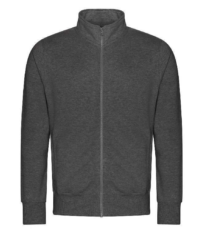 Charcoal - Campus full-zip sweatshirt