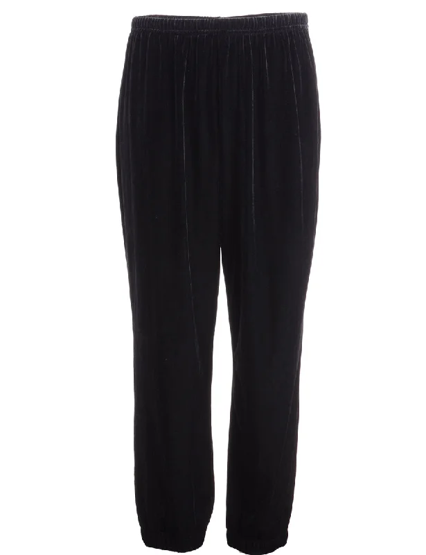 Reworked Velvet Track Pants - W26