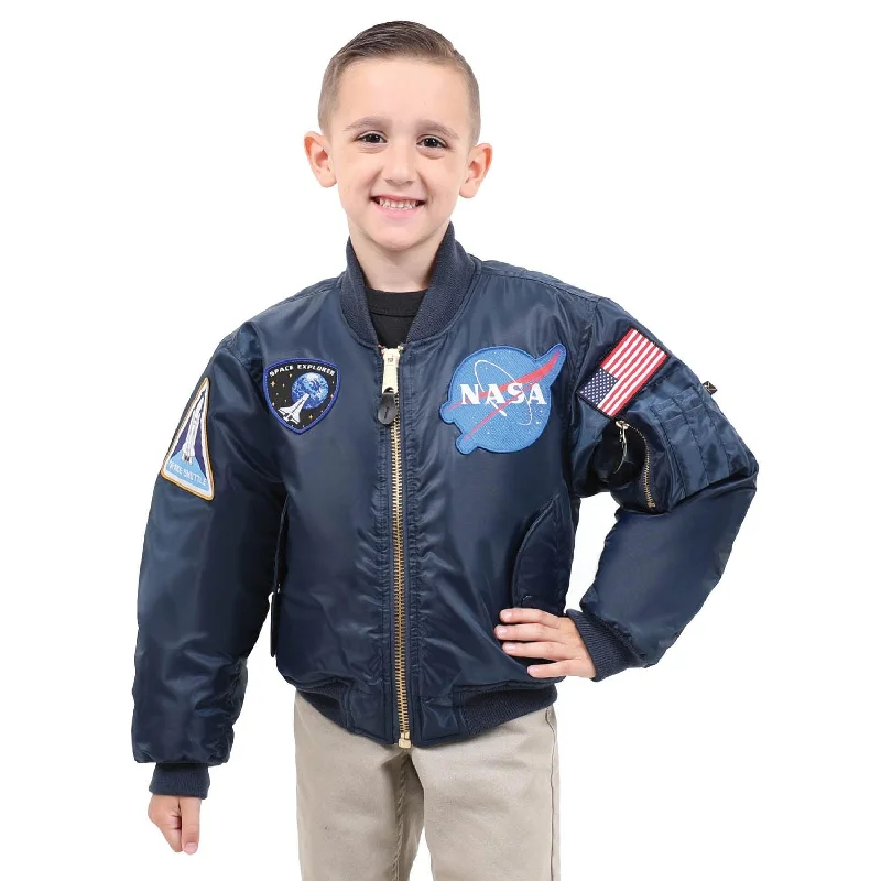 Rothco Kids NASA MA-1 Flight Jacket