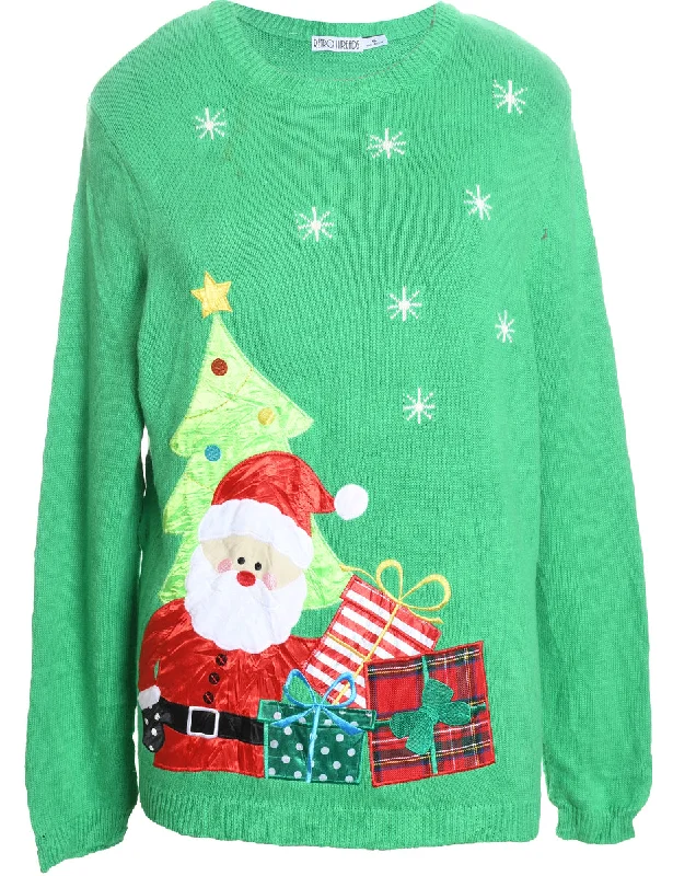 Santa Claus Christmas Jumper - XL