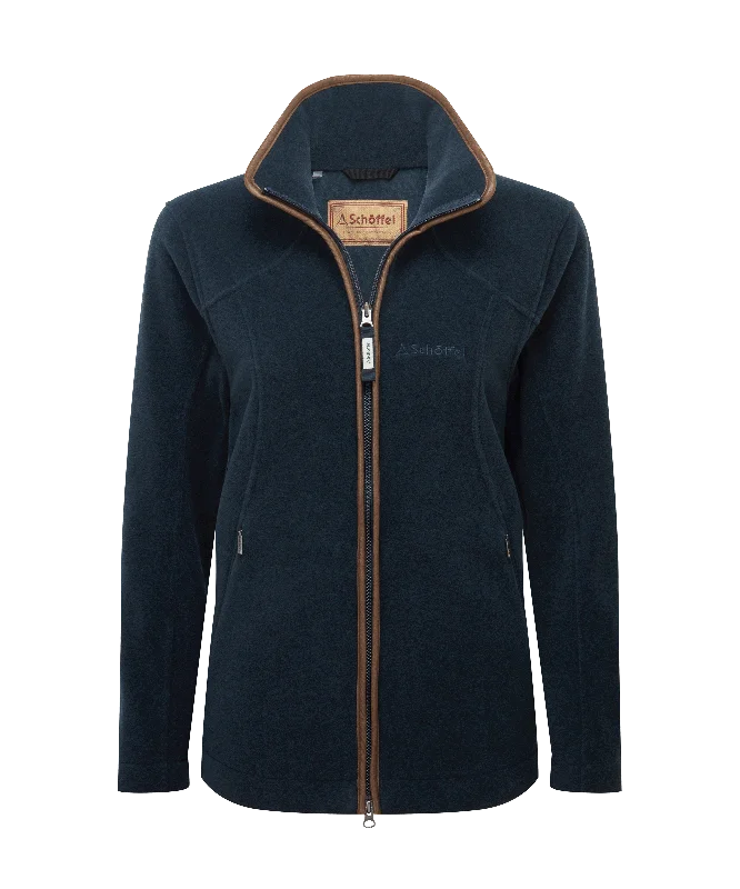 Burley Fleece Jacket - Petrol Blue