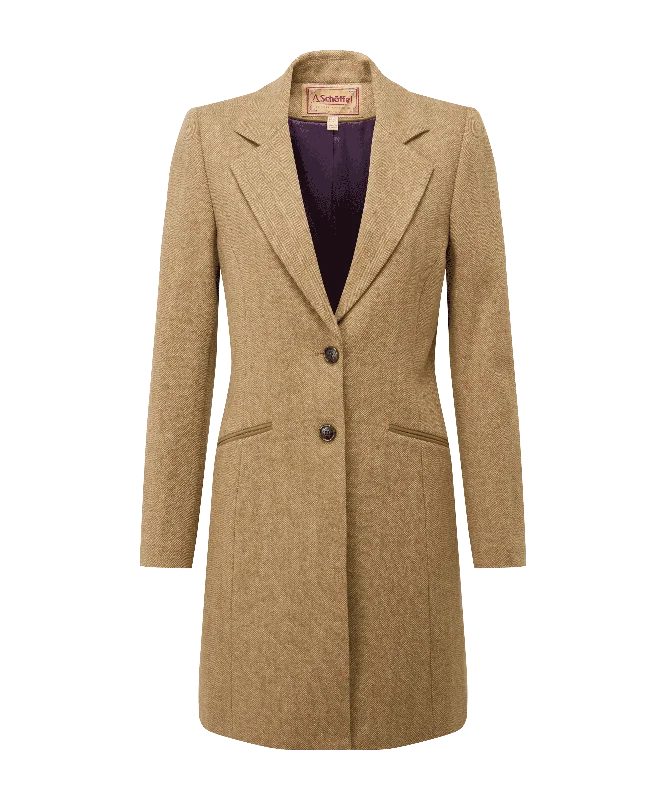 Moray Tweed Jacket - Oak Herringbone Tweed