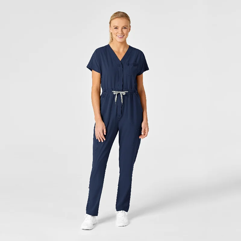 Womens Wonderwink Renew Straight Leg Jumpsuit