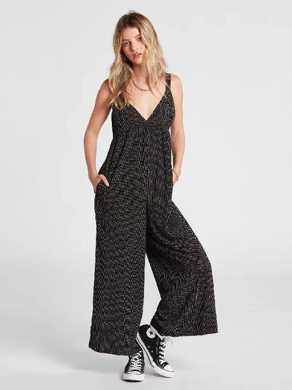 Call In Slick Jumpsuit - Dot