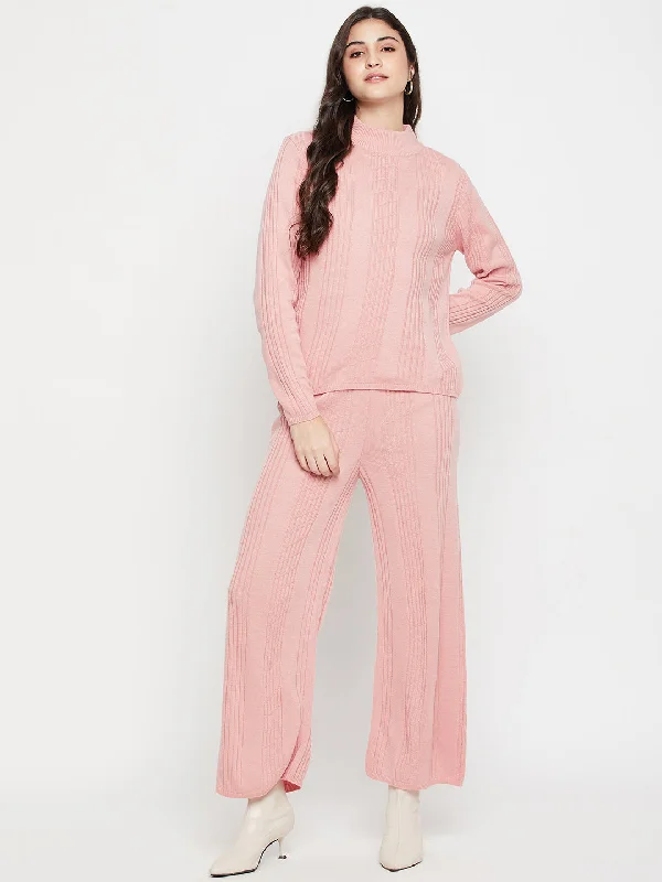 Women Dark Pink Co-Ord Set