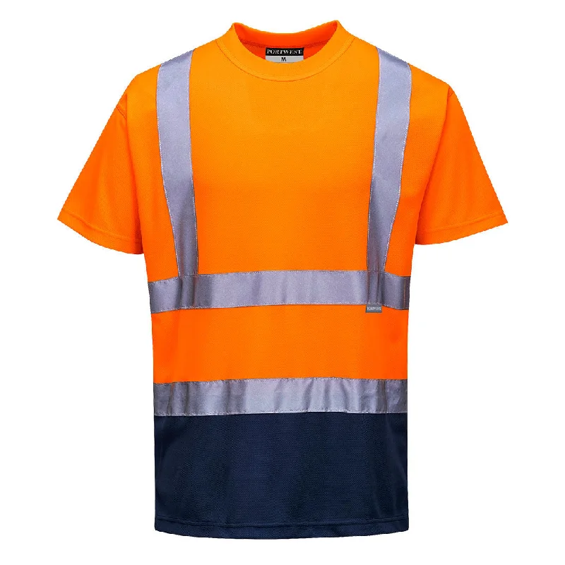 Hi Vis T Shirt Two Tone S378