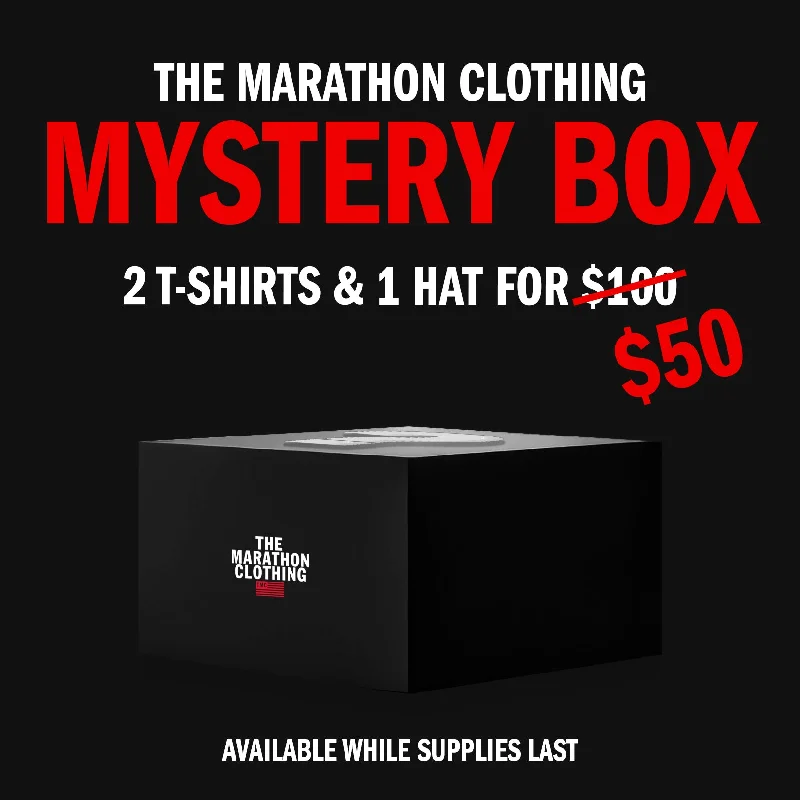 Mystery Box - 2 T-Shirts & 1 Hat