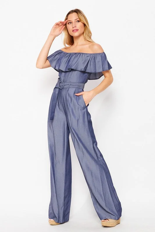 The Camila's Denim Jumpsuit